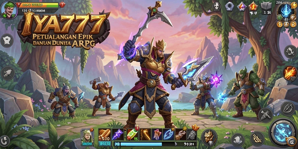 Gameplay IYA777 dengan pertarungan seru dan petualangan epik.