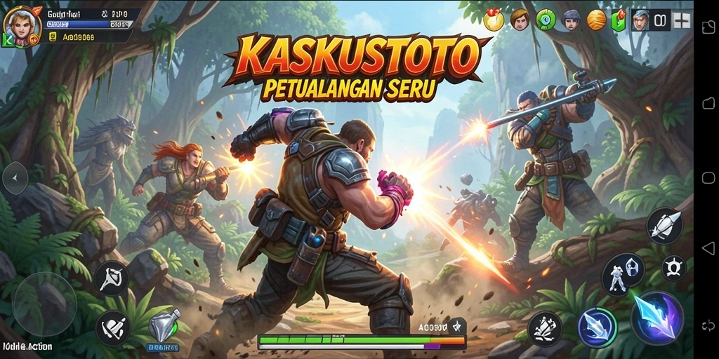 Screenshot gameplay KASKUSTOTO menampilkan aksi seru dan mendebarkan.