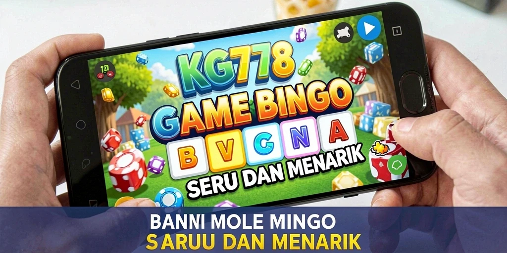 Tampilan gameplay memukau di KG778 dengan kartu Bingo yang colorful.