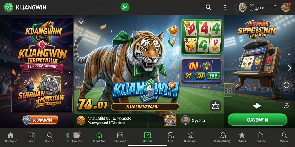 Screenshot gameplay Sportsbook KIJANGWIN yang menarik dan interaktif.