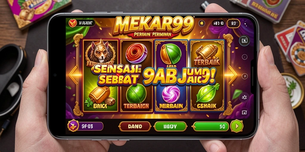 Screenshot gameplay MEKAR99 menunjukkan keseruan dan fitur slot.