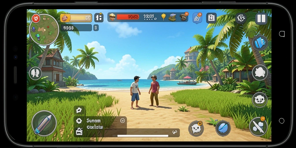 Tampilan gameplay menarik dan penuh warna di MPO555.