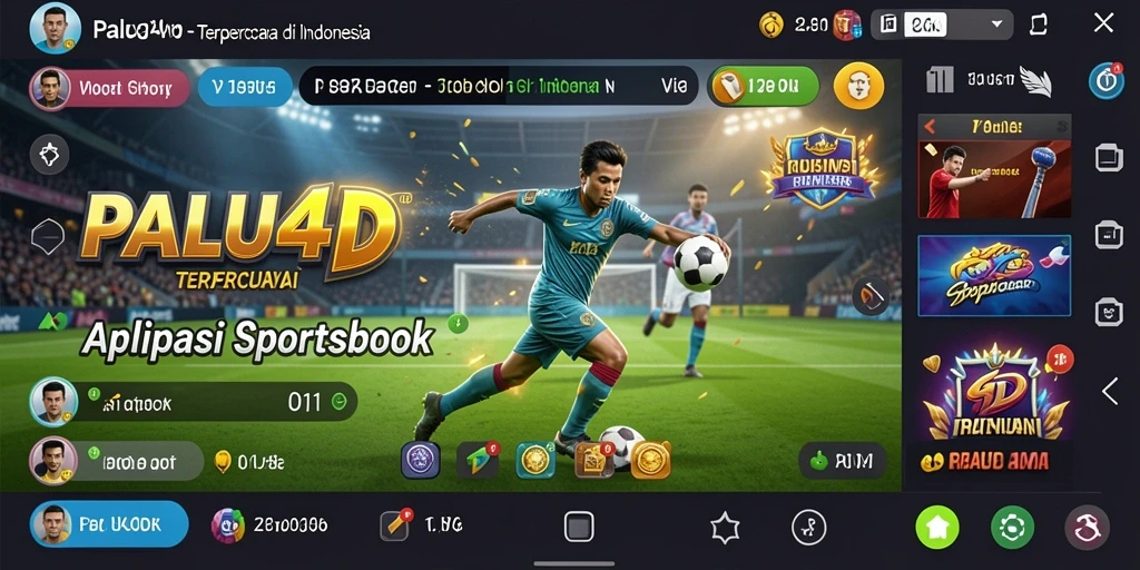 Tampilan gameplay taruhan olahraga di PALU4D