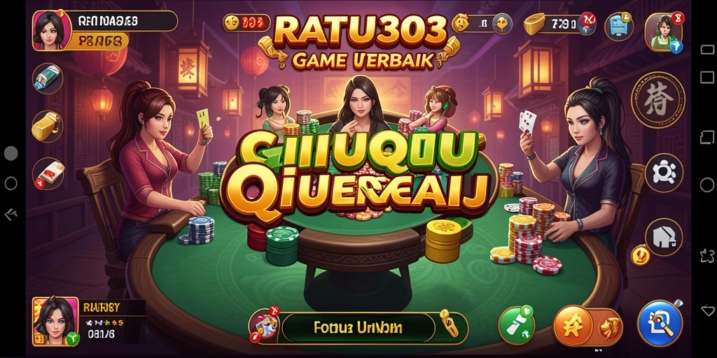 Tampilan gameplay menarik di RATU303 dengan grafis yang hidup.