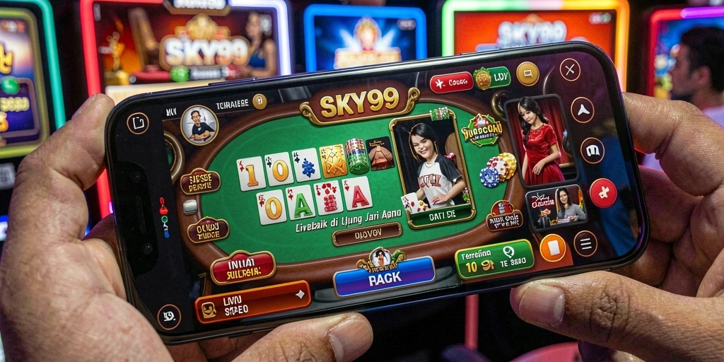 Tampilan gameplay Live Casino yang menarik dan interaktif.