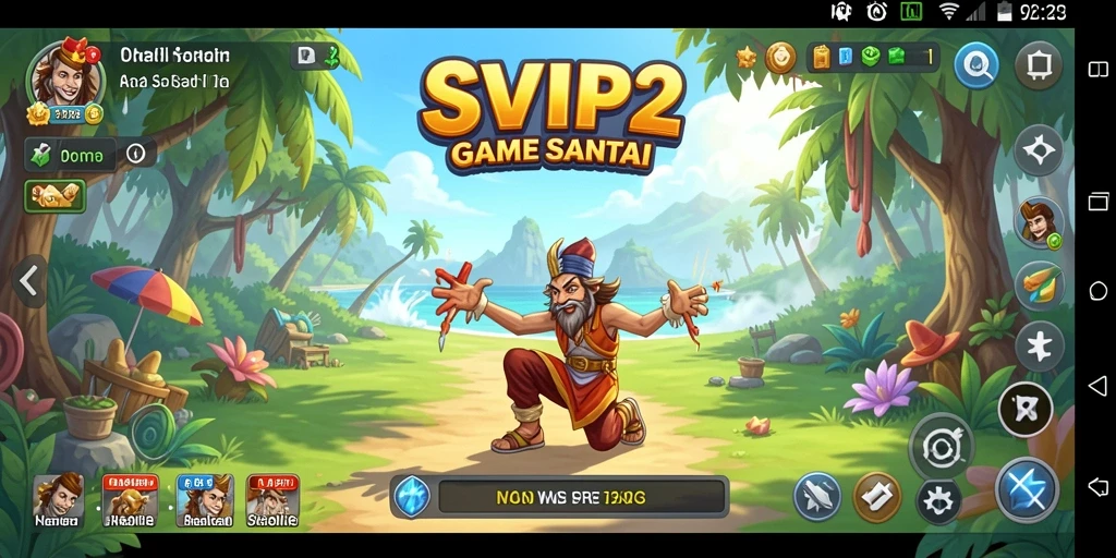 Tampilan gameplay menyenangkan di SVIP2 dengan beragam minigame.