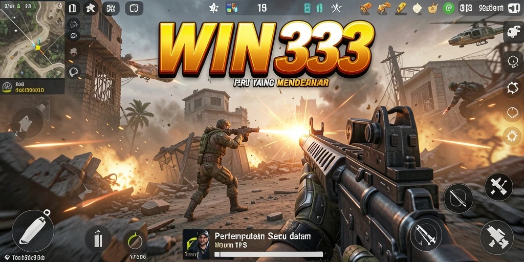 Tampilan gameplay seru di dunia TPS WIN33.