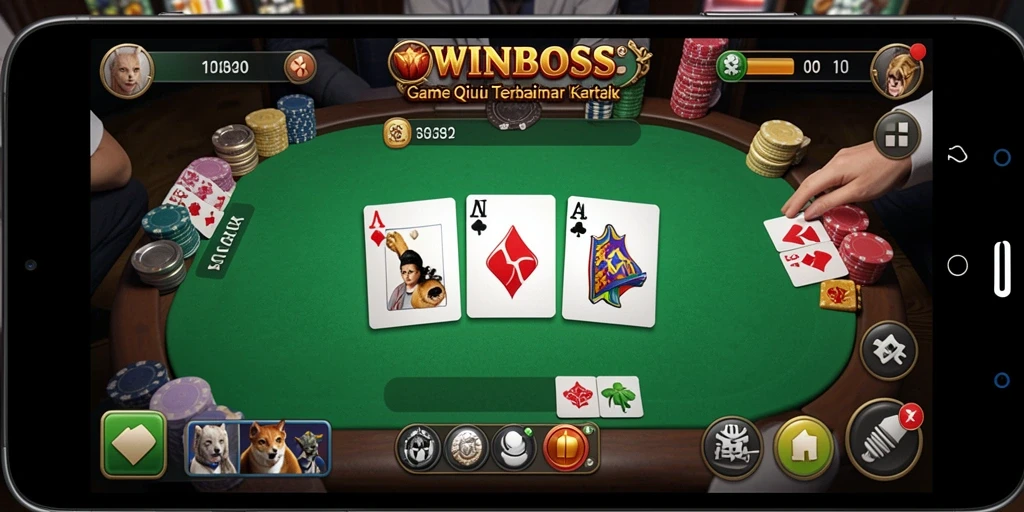 Screenshot gameplay QiuQiu yang seru dan mendebarkan.